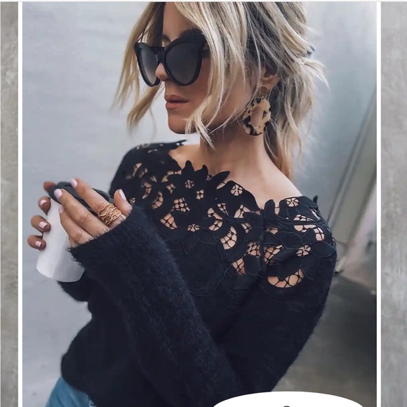 Vici Sweaters - Black Sweater